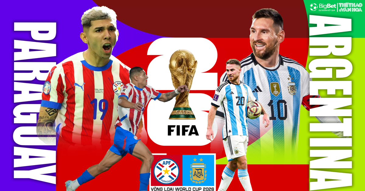 Viva88 – Soi Kèo, soi tỷ lệ Paraguay vs Argentina (6h30, 15/11), vòng loại World Cup 2026