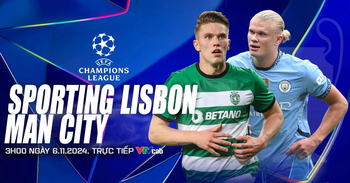 Viva88 – Soi Kèo, soi tỷ lệ Sporting Lisbon vs Man City (3h00, 6/11), vòng phân hạng Cúp C1