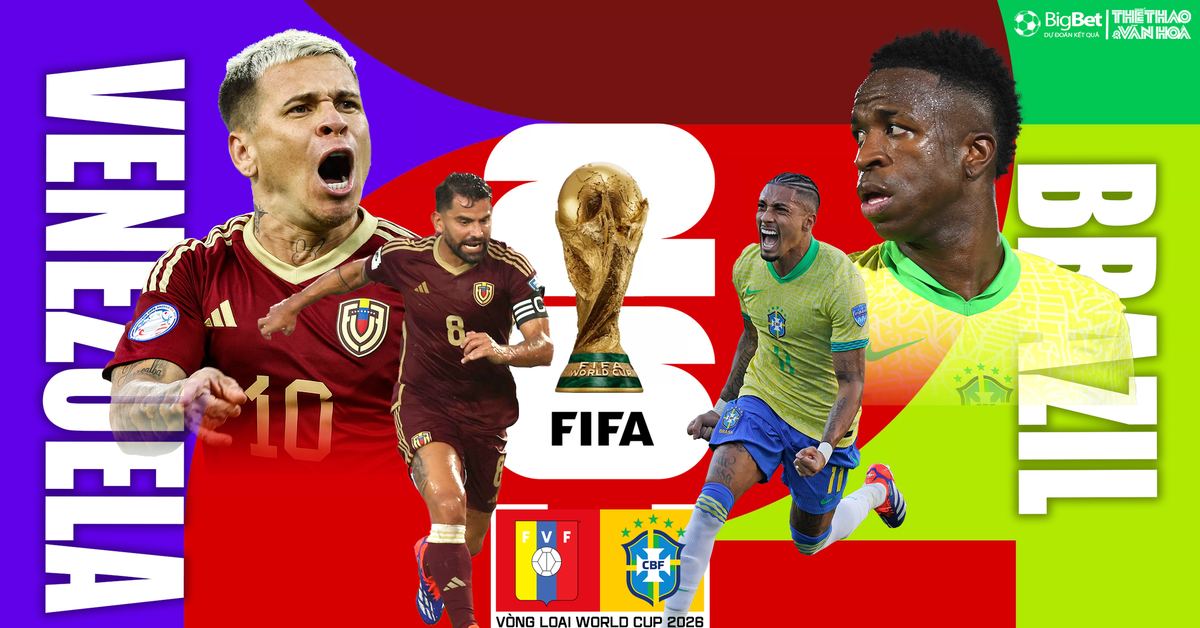 Viva88 – Soi Kèo, soi tỷ lệ Venezuela vs Brazil (4h00, 15/11), vòng loại World Cup 2026