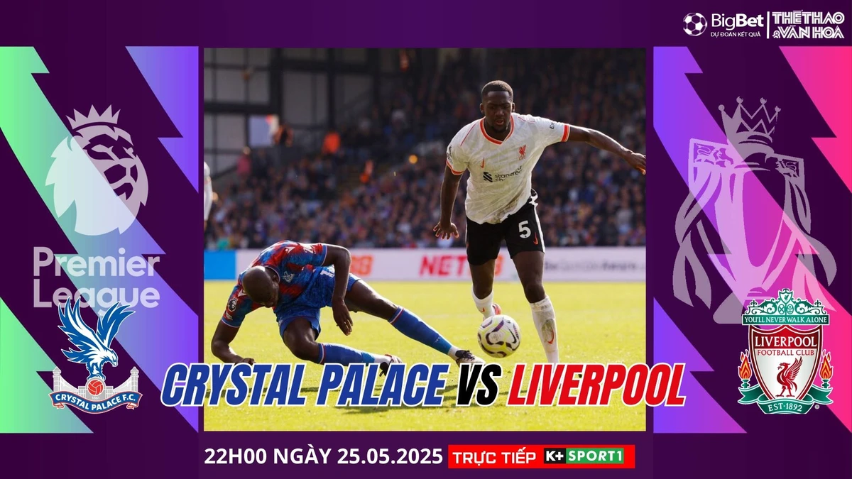 Viva88 – Soi Kèo, soi tỷ lệ Liverpool vs Crystal Palace 22h hôm nay ngày 25/5, Ngoại hạng Anh vòng 38